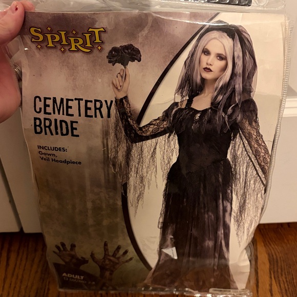 Spirit Cemetery Bride Costume Women's Size Small - Picture 3 of 5